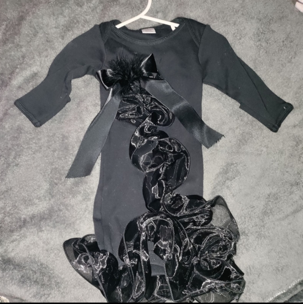 Baby evening gown